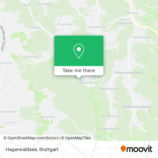 Карта Hagerwaldsee