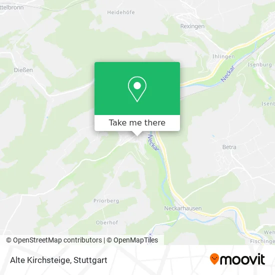 Карта Alte Kirchsteige