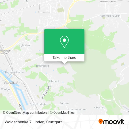 Карта Waldschenke 7 Linden