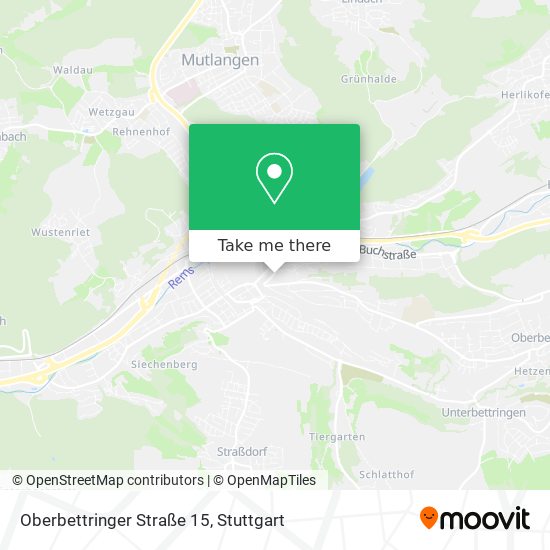 Oberbettringer Straße 15 map