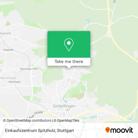 Einkaufszentrum Spitzholz map