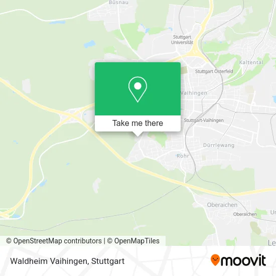 Карта Waldheim Vaihingen