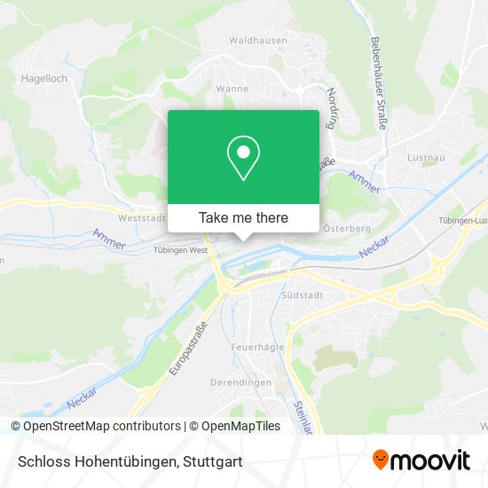 Schloss Hohentübingen map