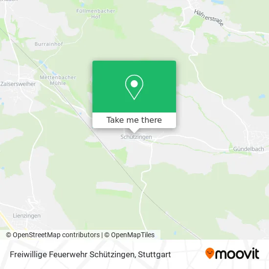 Карта Freiwillige Feuerwehr Schützingen