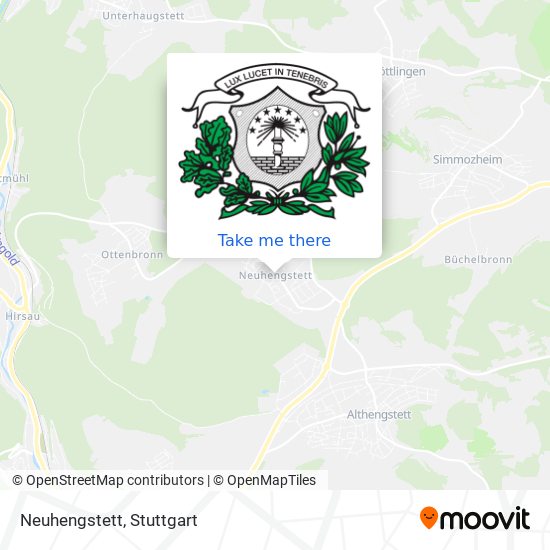 Карта Neuhengstett