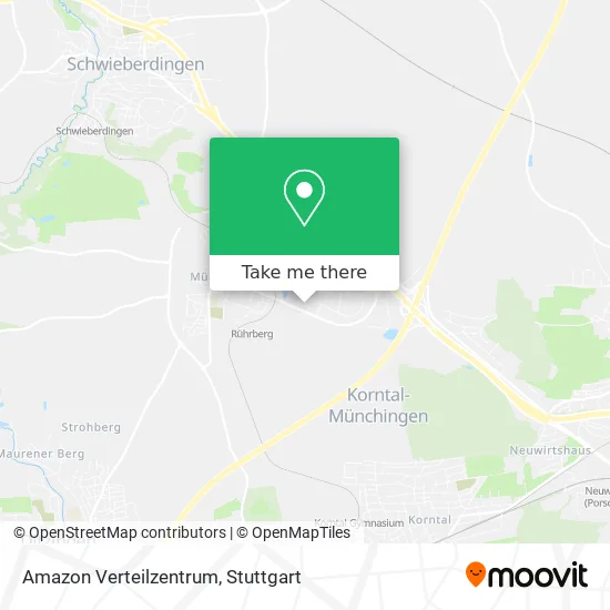 Карта Amazon Verteilzentrum
