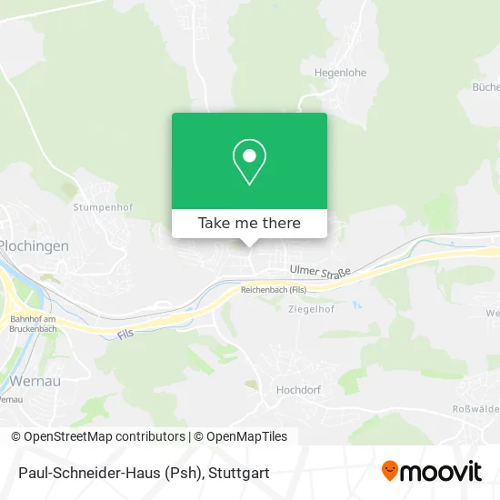 Карта Paul-Schneider-Haus (Psh)