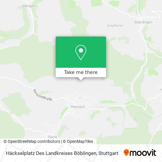 Häckselplatz Des Landkreises Böblingen map