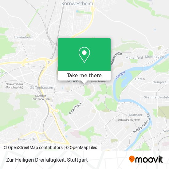 Zur Heiligen Dreifaltigkeit map