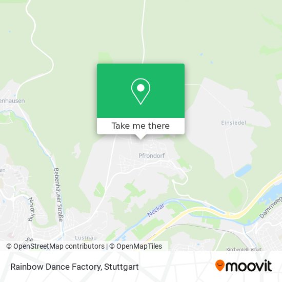 Rainbow Dance Factory map