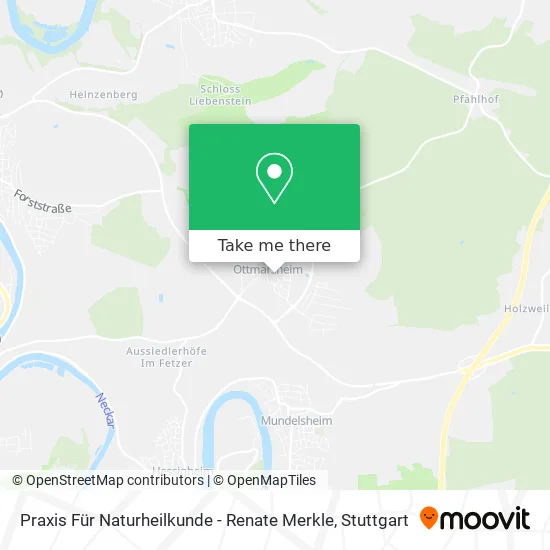 Карта Praxis Für Naturheilkunde - Renate Merkle