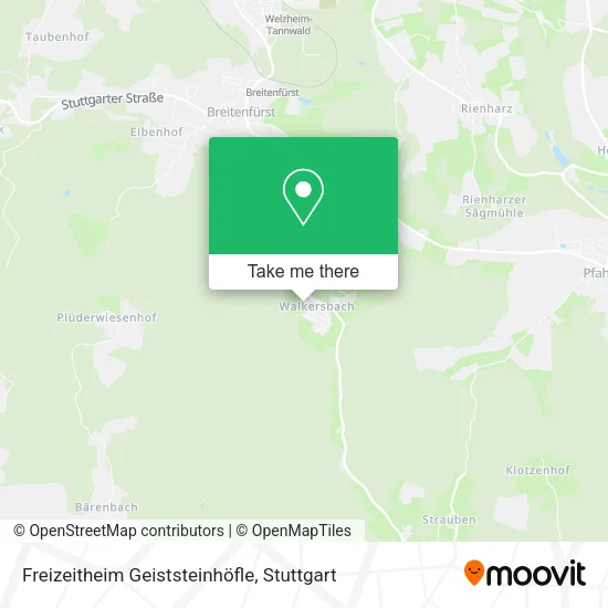 Карта Freizeitheim Geiststeinhöfle