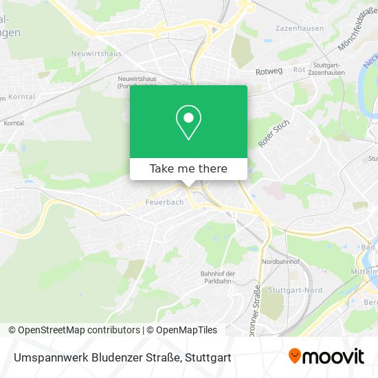 Umspannwerk Bludenzer Straße map