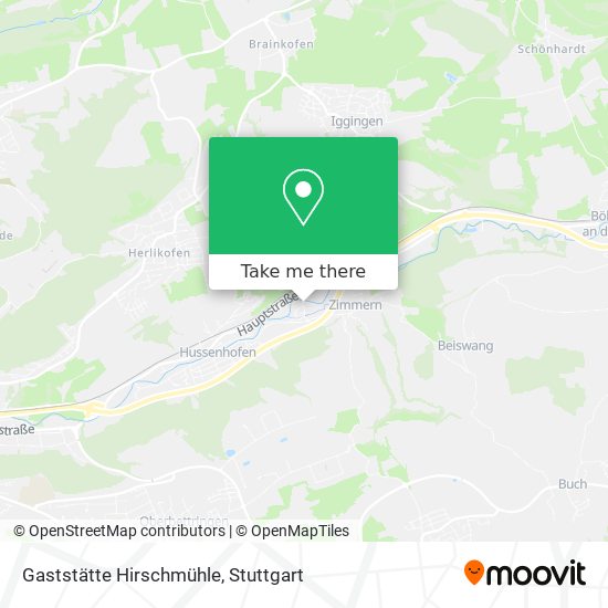 Карта Gaststätte Hirschmühle