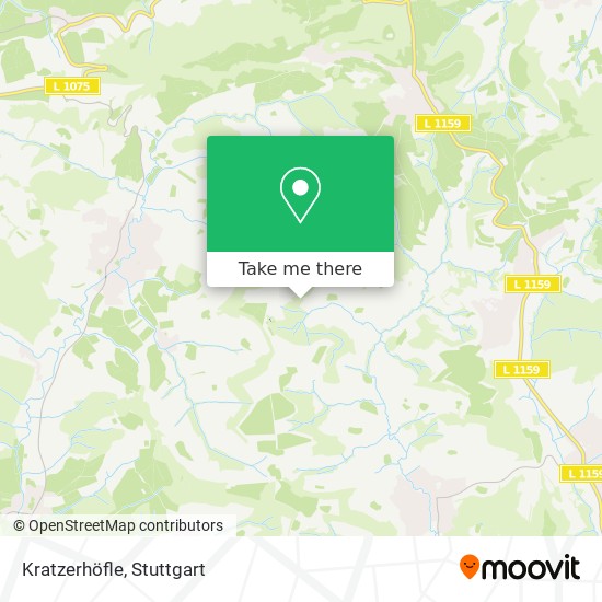 Kratzerhöfle map