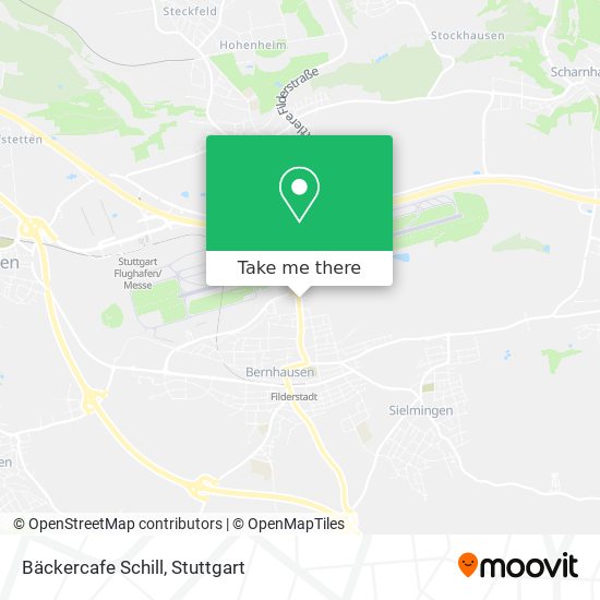 Bäckercafe Schill map