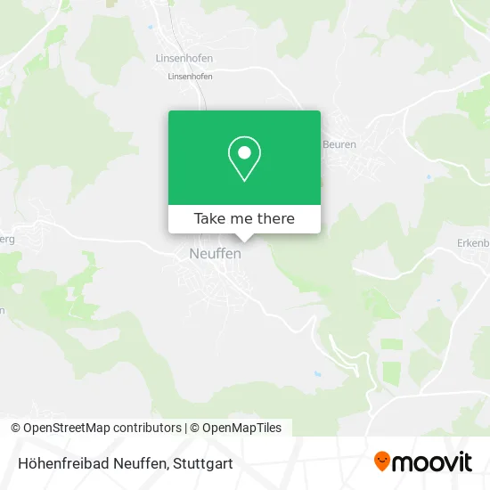 Карта Höhenfreibad Neuffen