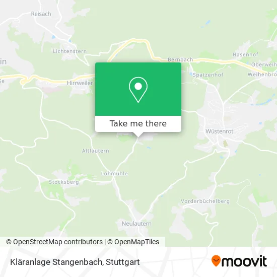 Карта Kläranlage Stangenbach