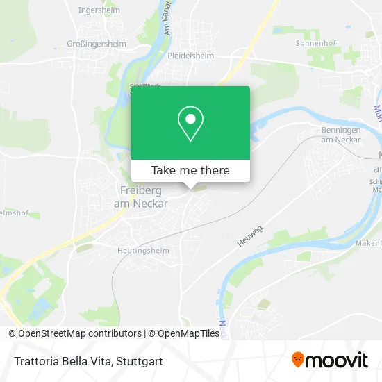 Карта Trattoria Bella Vita