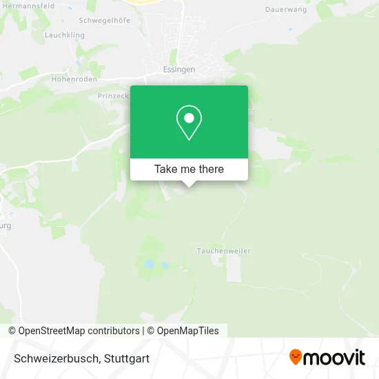 Schweizerbusch map