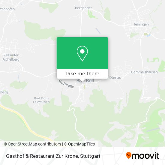 Gasthof & Restaurant Zur Krone map