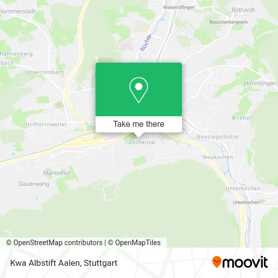 Карта Kwa Albstift Aalen