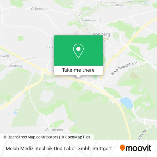 Карта Melab Medizintechnik Und Labor Gmbh