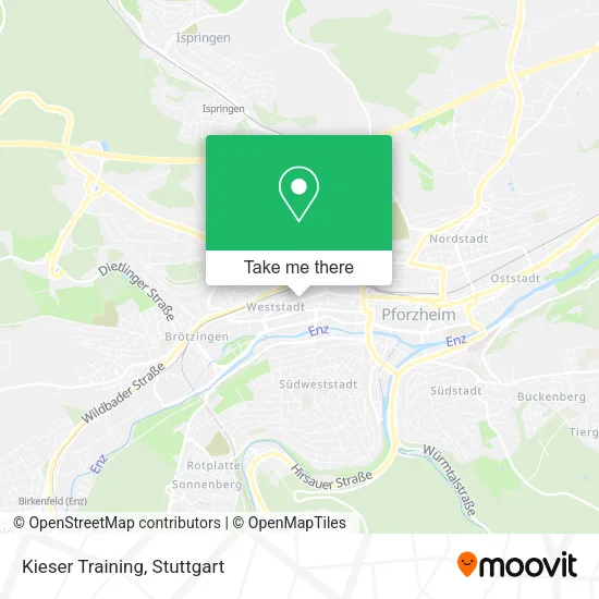 Карта Kieser Training