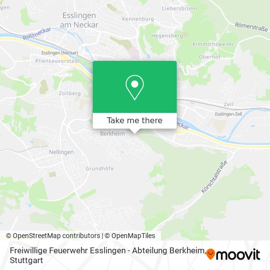 Freiwillige Feuerwehr Esslingen - Abteilung Berkheim map
