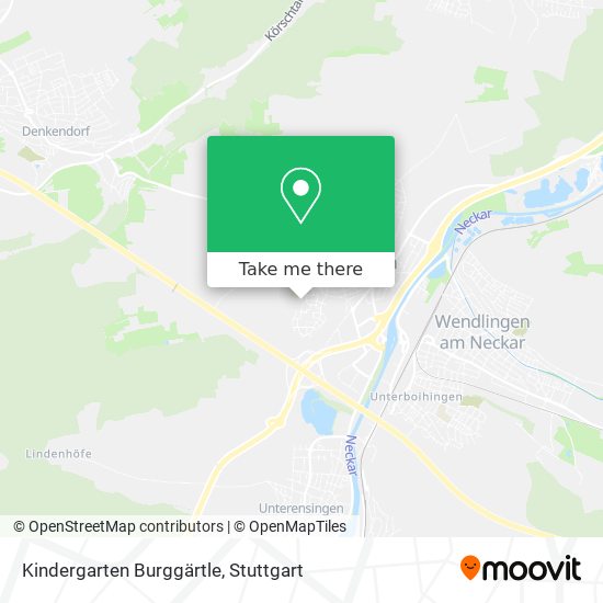 Kindergarten Burggärtle map