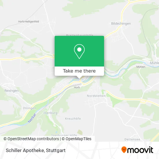Карта Schiller Apotheke