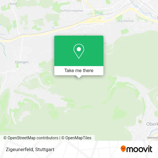 Карта Zigeunerfeld