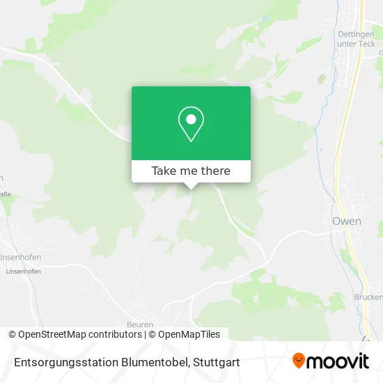 Карта Entsorgungsstation Blumentobel