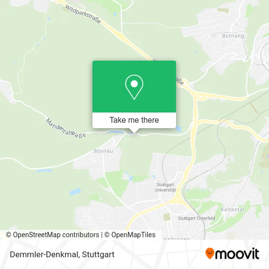 Карта Demmler-Denkmal