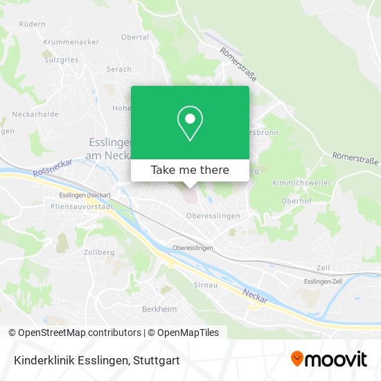 Карта Kinderklinik Esslingen