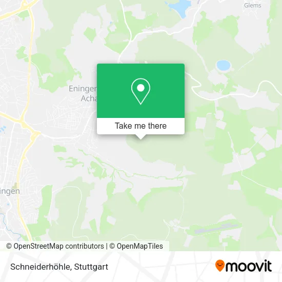 Карта Schneiderhöhle