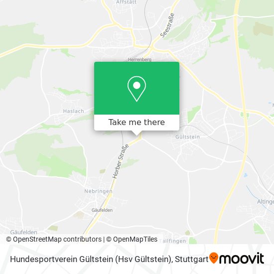 Hundesportverein Gültstein (Hsv Gültstein) map