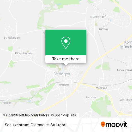 Schulzentrum Glemsaue map