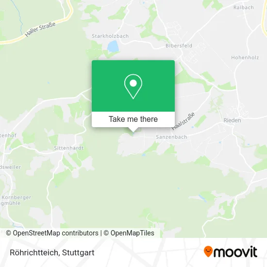 Карта Röhrichtteich