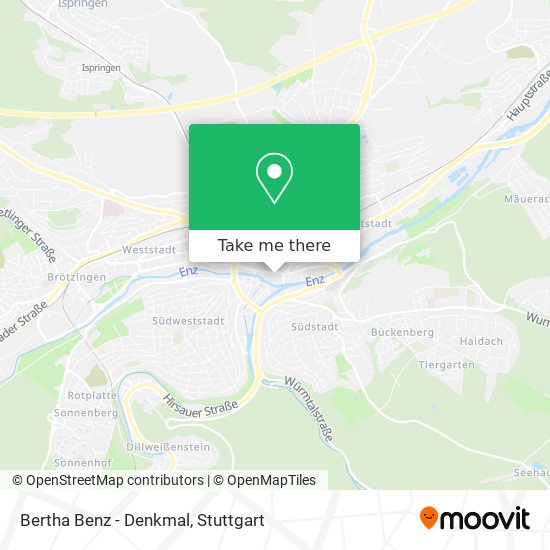 Bertha Benz - Denkmal map