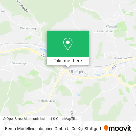 Карта Bemo Modelleisenbahnen Gmbh U. Co Kg