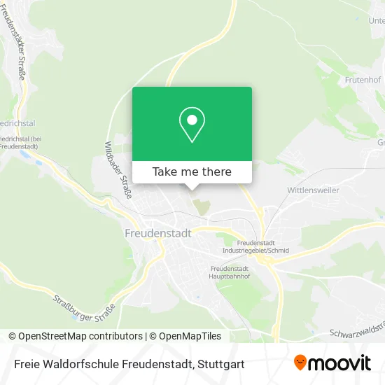 Карта Freie Waldorfschule Freudenstadt