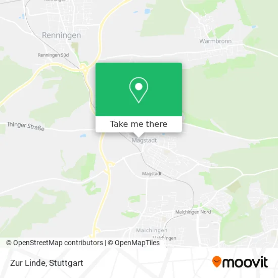 Карта Zur Linde