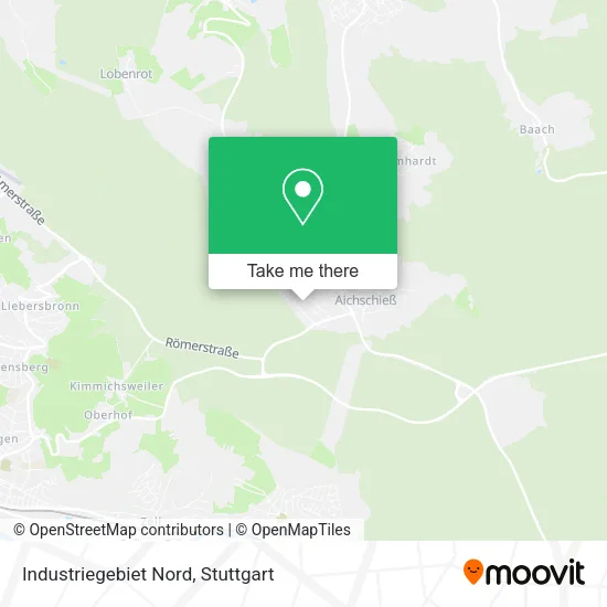 Карта Industriegebiet Nord