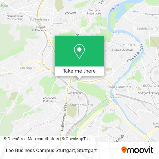 Leo Business Campus Stuttgart map