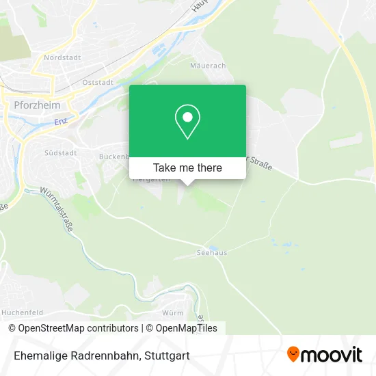 Карта Ehemalige Radrennbahn