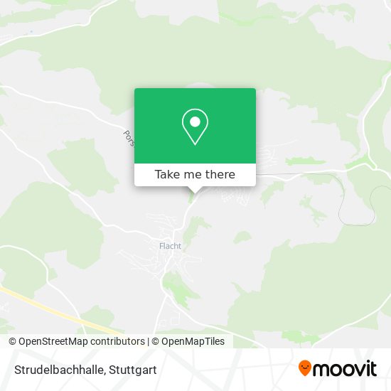 Strudelbachhalle map