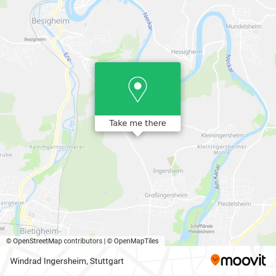 Карта Windrad Ingersheim