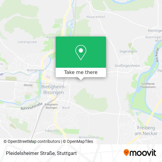 Pleidelsheimer Straße map