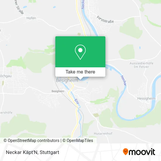 Карта Neckar Käpt'N